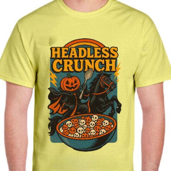 "Headless Crunch" Horror Shirt - Picture 3 of 4